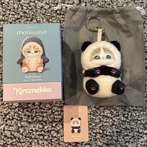 Mofusand Plush Keychain Kiramekko Fluffy Kittens